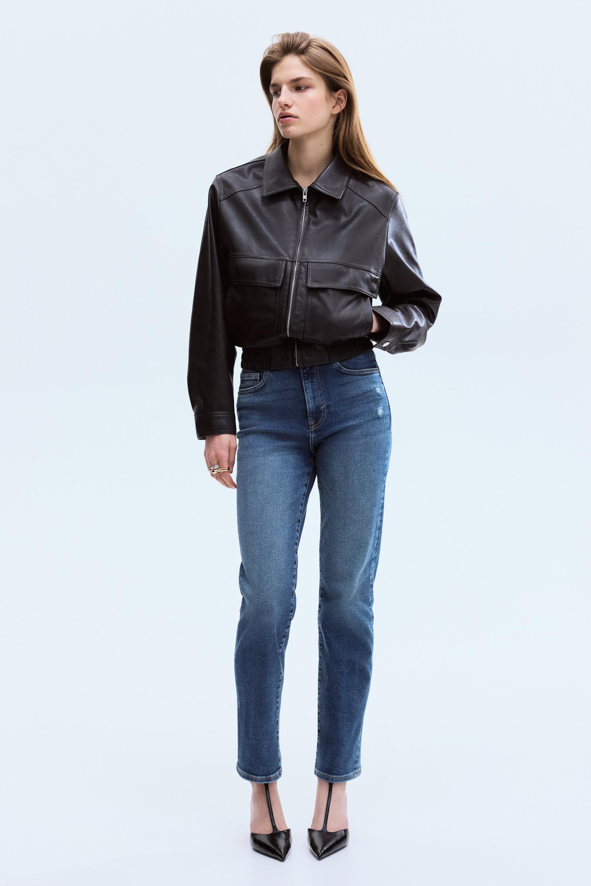 skinny high waist ankle jeans