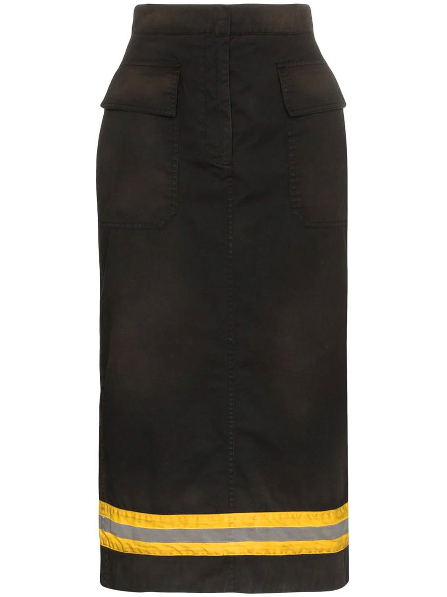 skirt with reflective band