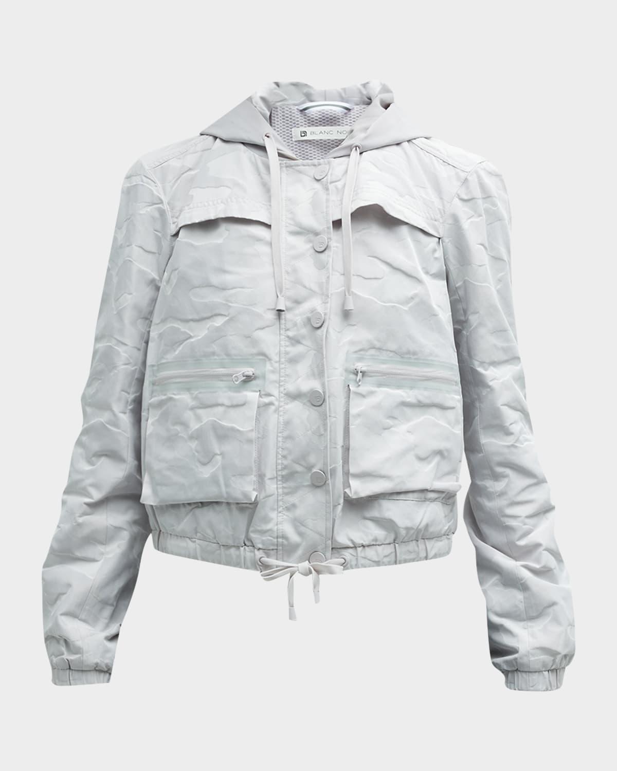 skyfall camo-print aviator jacket