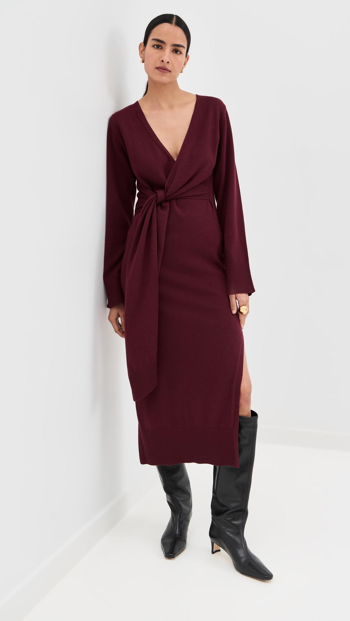 skyla wrap dress