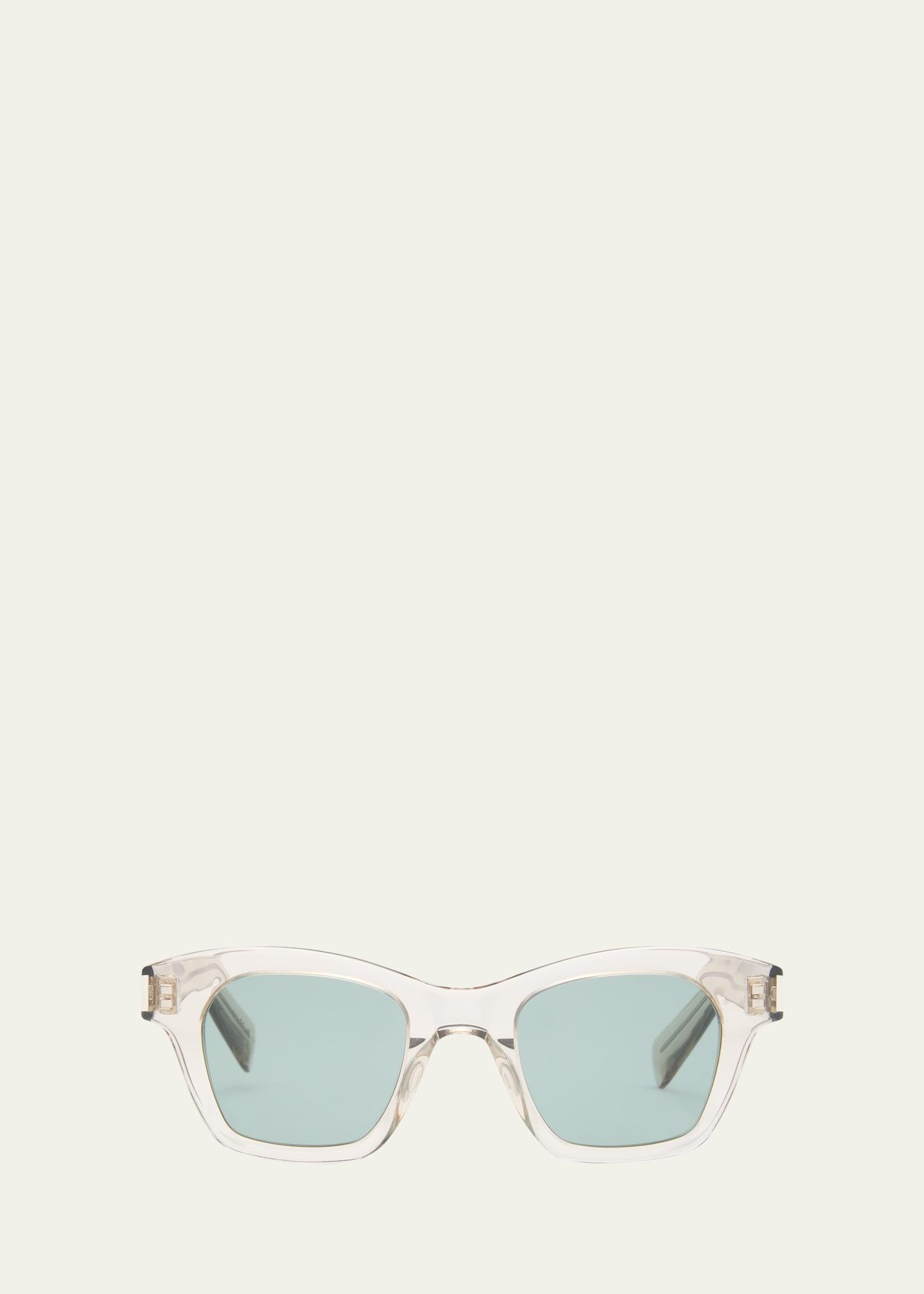 sl 592 acetate rectangle sunglasses