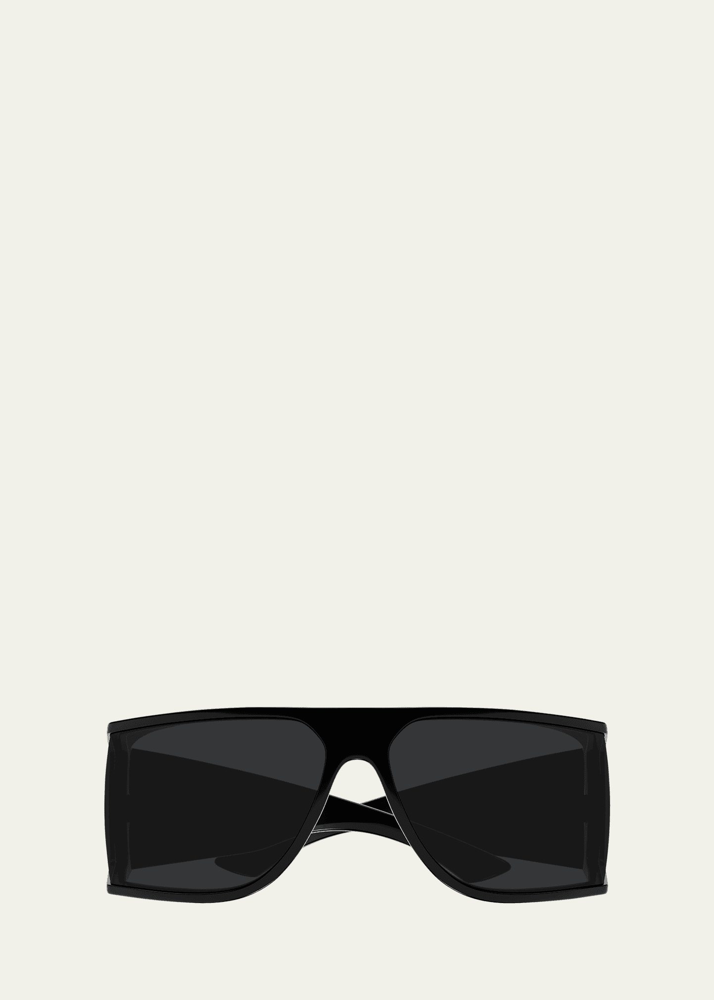 sl806 logo shield sunglasses