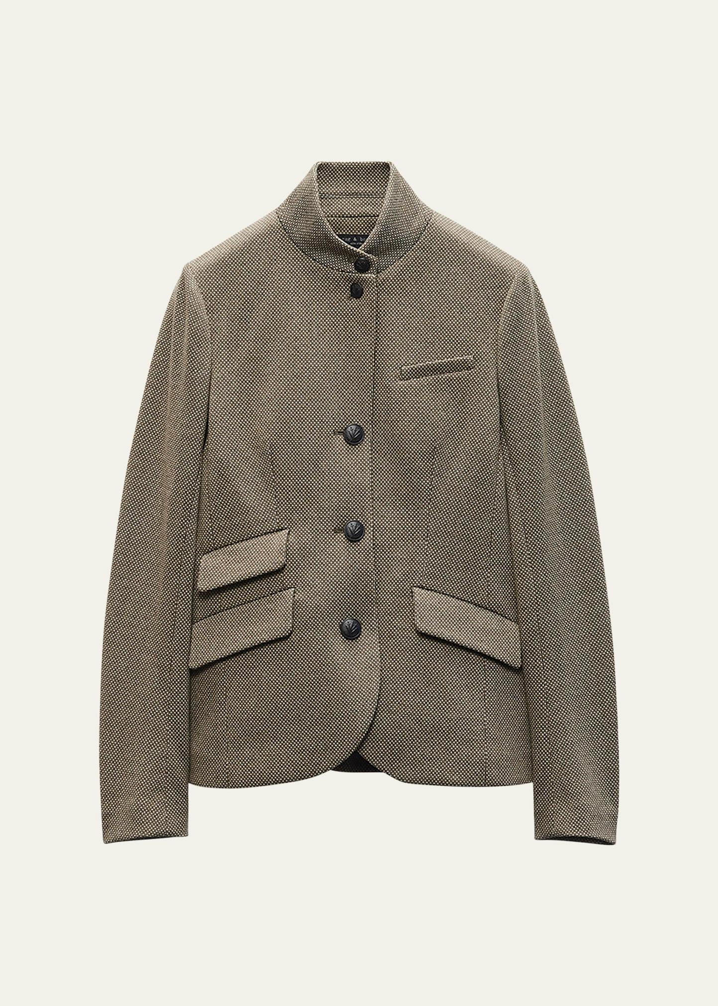 slade italian jacquard blazer