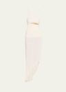 slash asymmetric midi tank dress