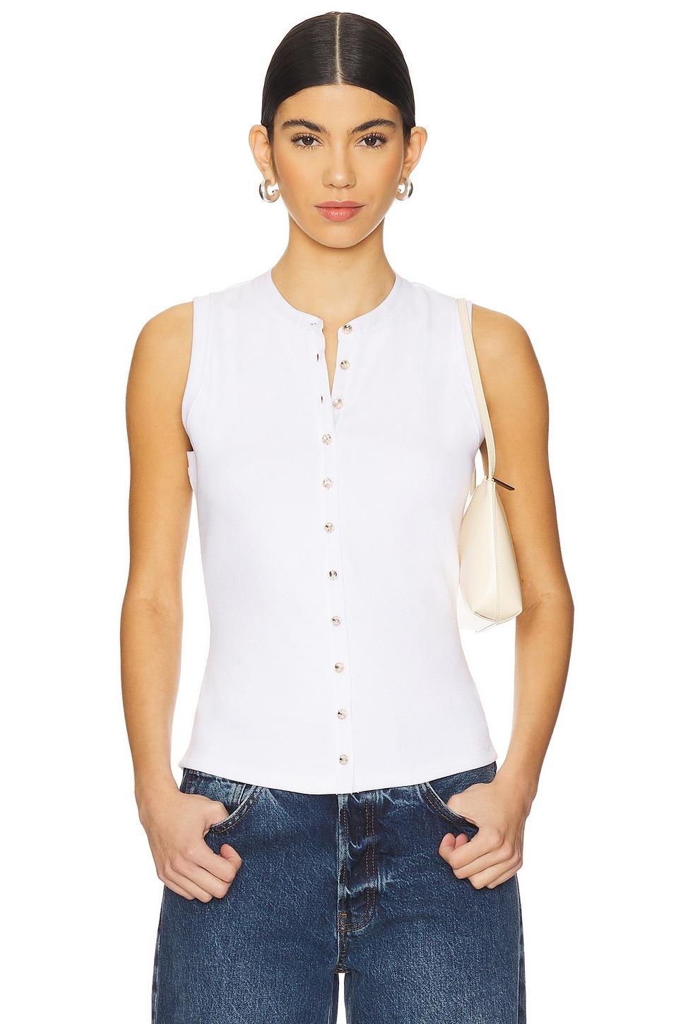 sleeveless beverly top