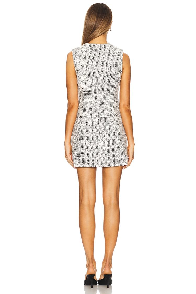 sleeveless blazer dress