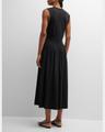 sleeveless cotton tee dress