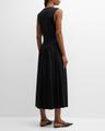 sleeveless cotton tee dress
