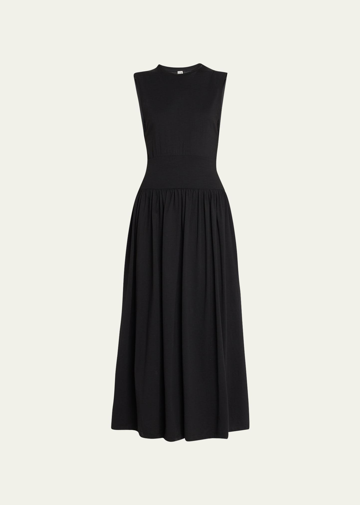 sleeveless cotton tee dress