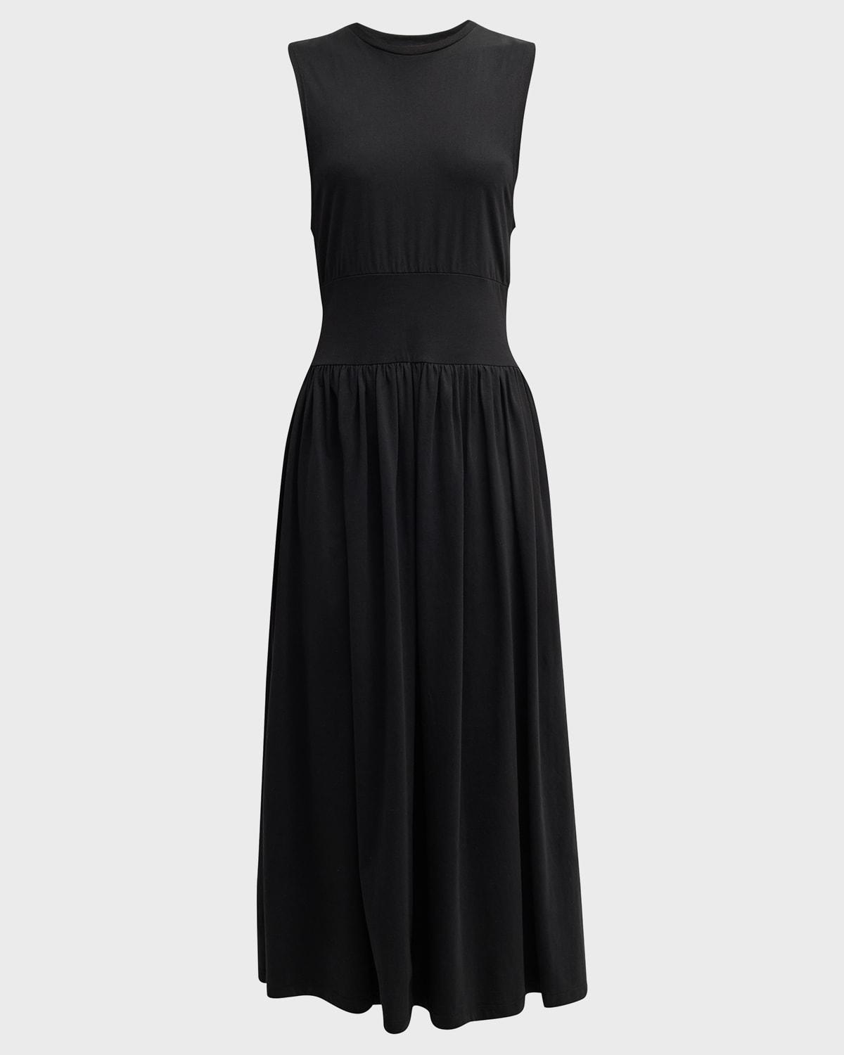 sleeveless cotton tee dress