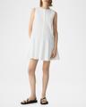 sleeveless drop-waist mini dress