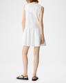 sleeveless drop-waist mini dress