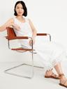 sleeveless eyelet top
