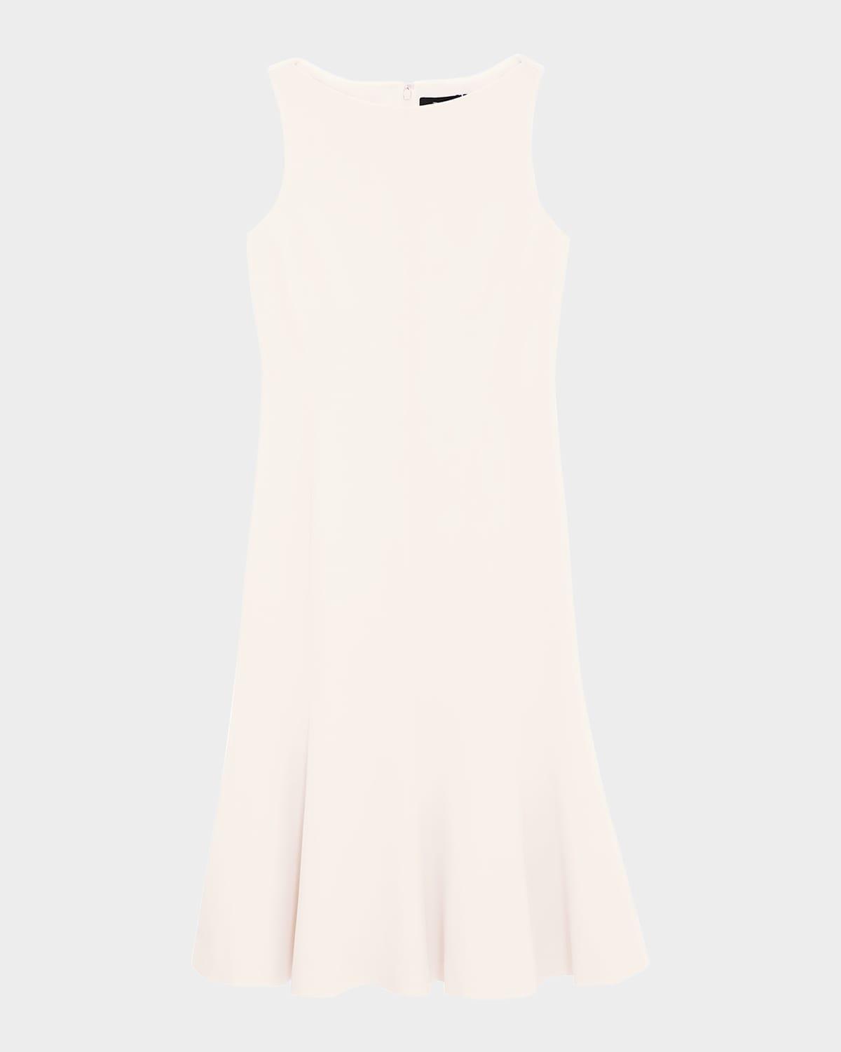sleeveless mermaid midi dress
