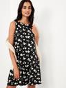 sleeveless mini swing dress