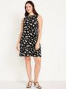 sleeveless mini swing dress
