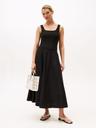sleeveless ribbed midi dress