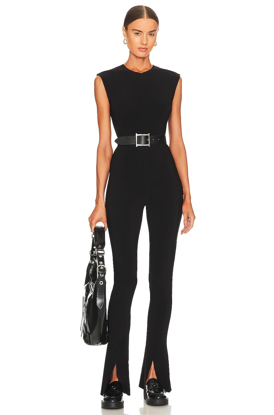 sleeveless spat legging catsuit