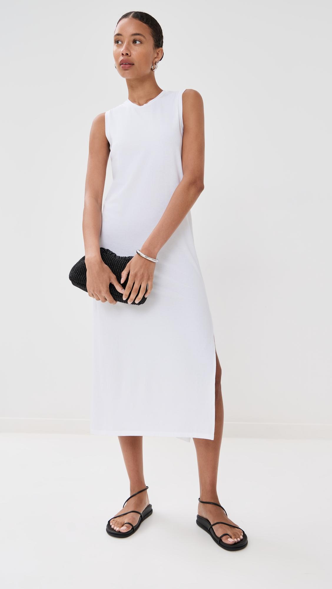 sleeveless tee dress
