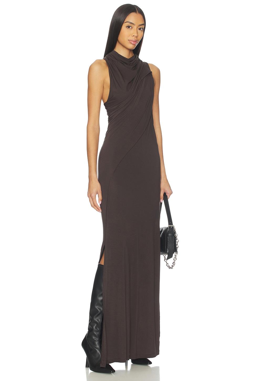 sleeveless wind maxi dress