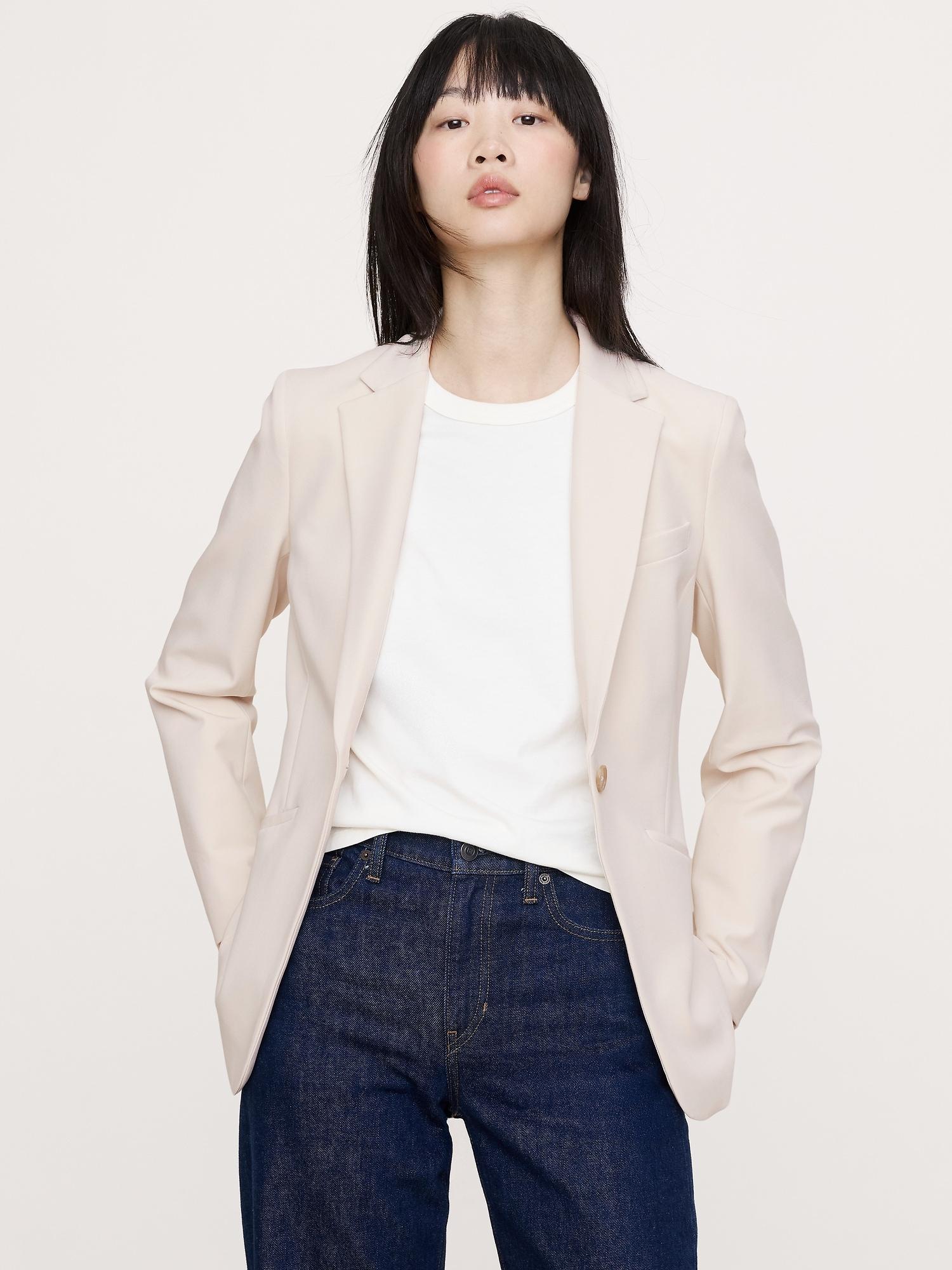 slim city stretch blazer