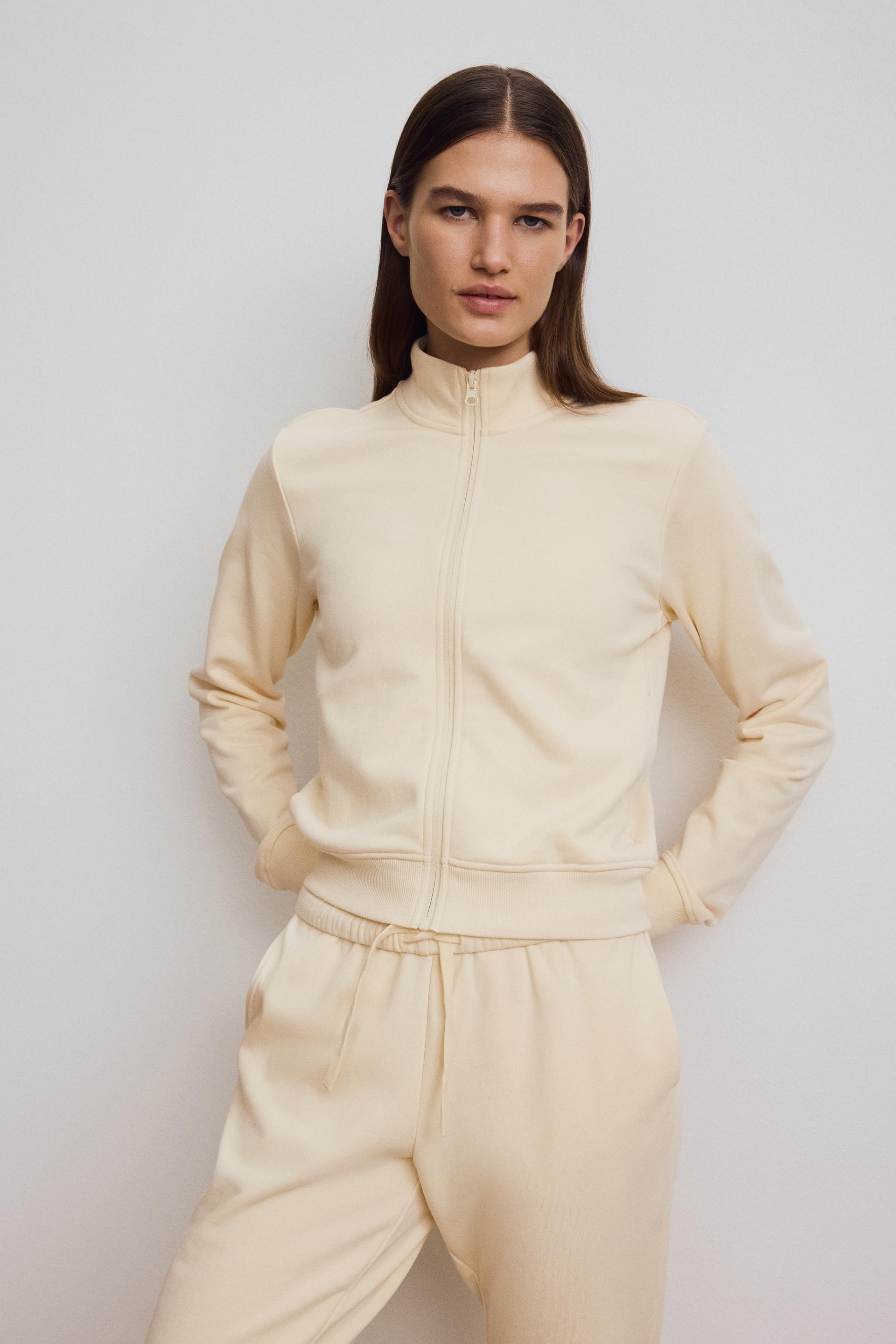 slim-fit track jacket