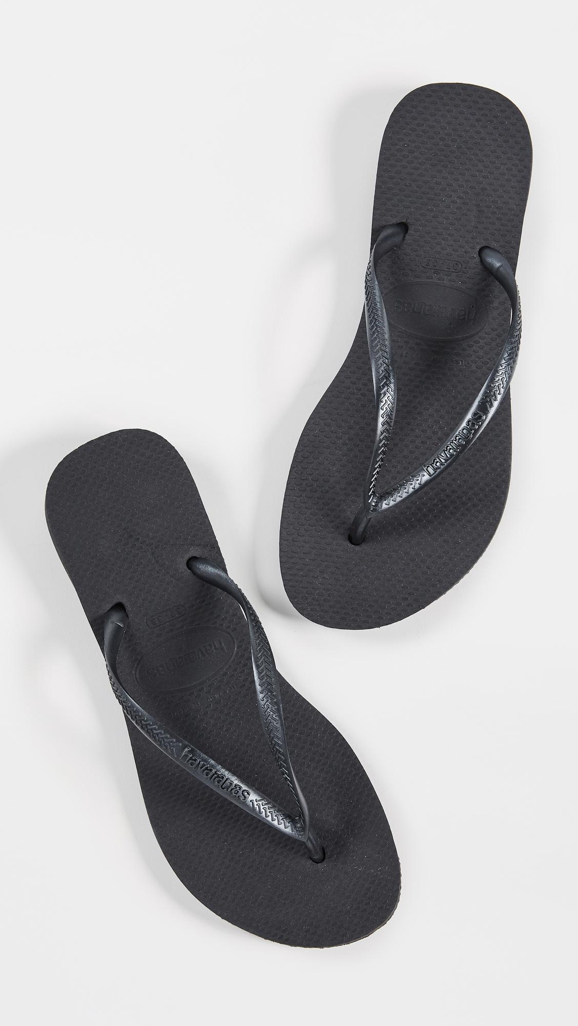 slim flip flops