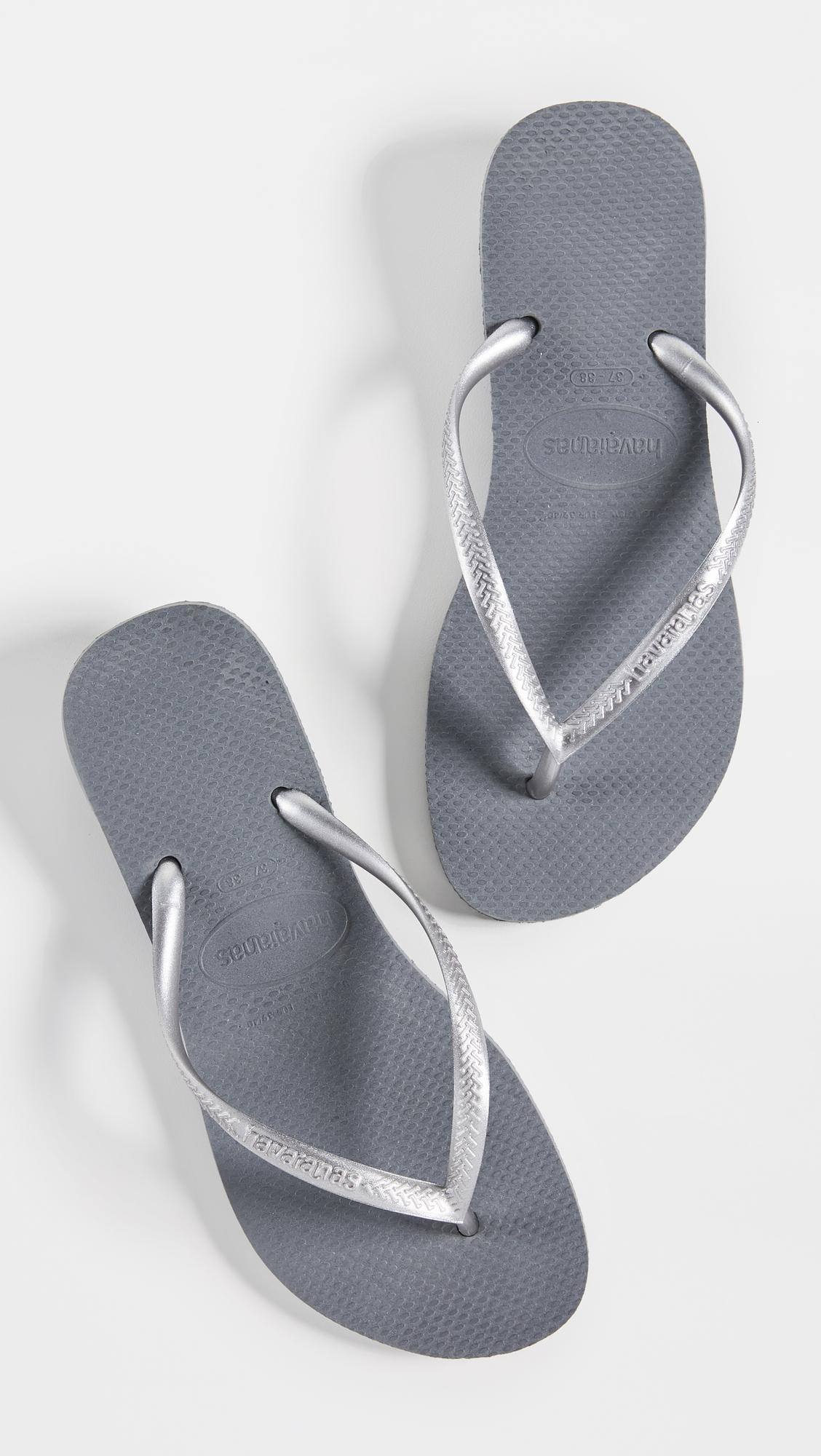 slim flip flops