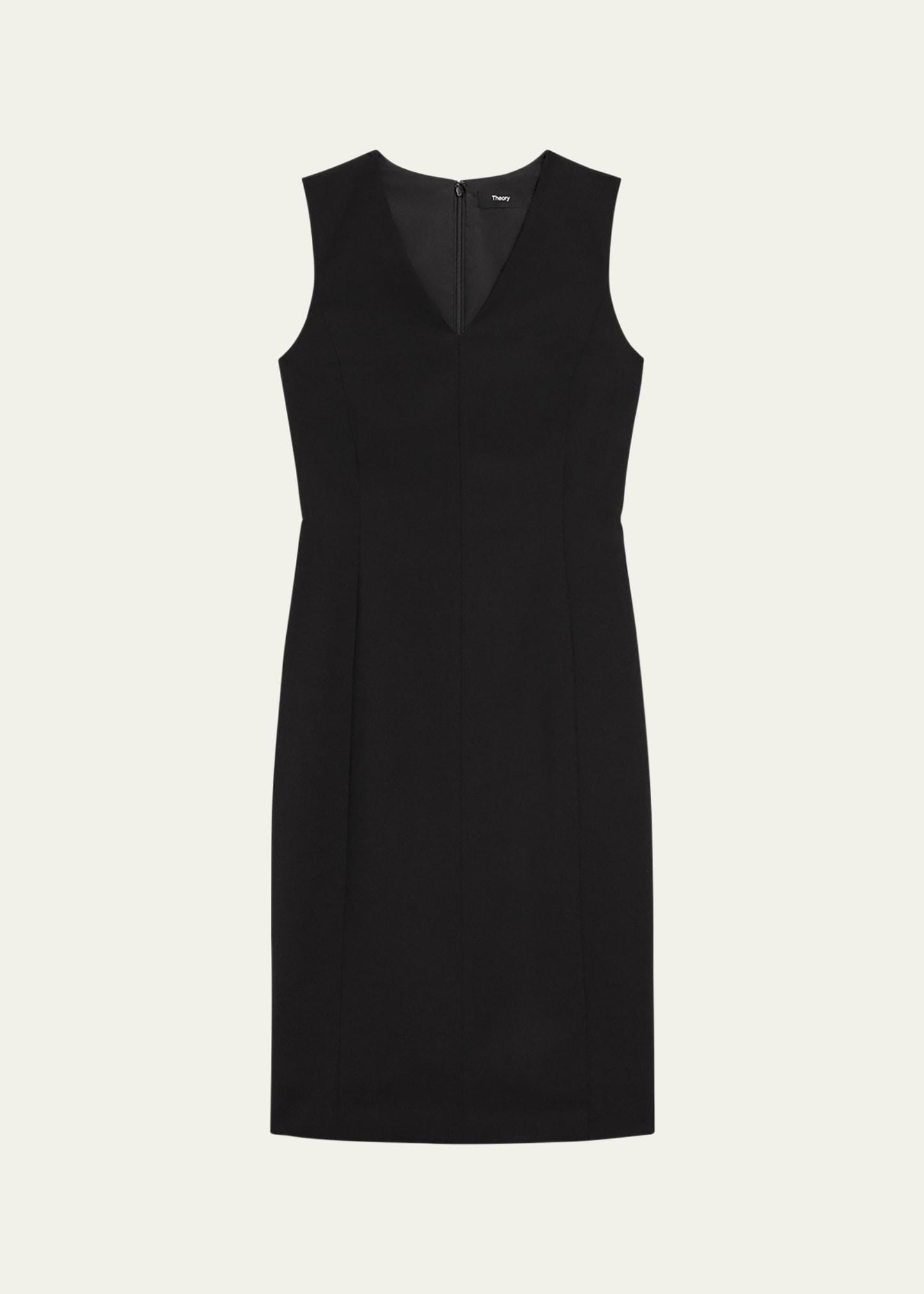 slim midi sheath dress