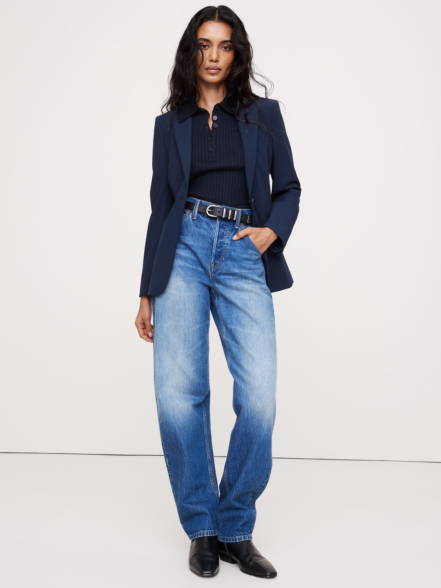 slim refined blazer