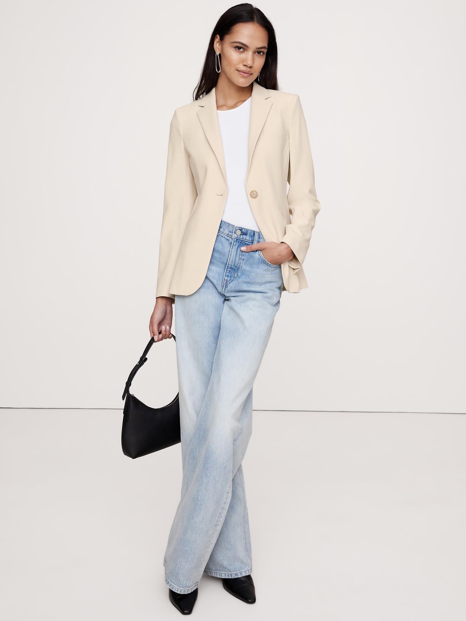 slim refined blazer