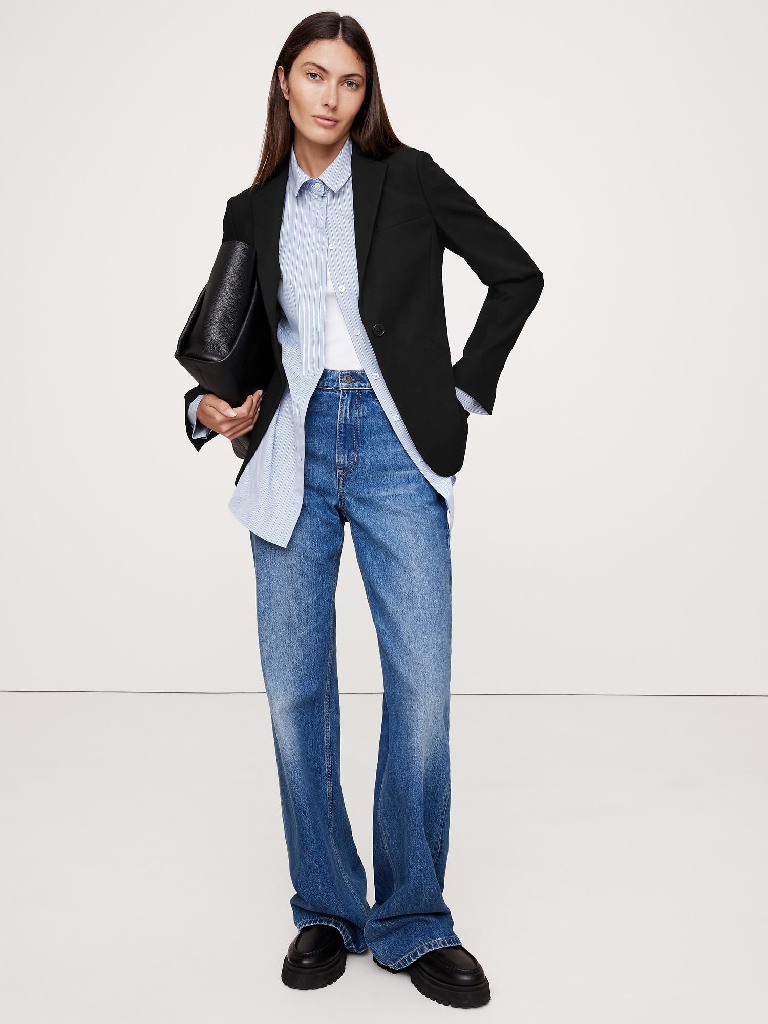 slim refined blazer