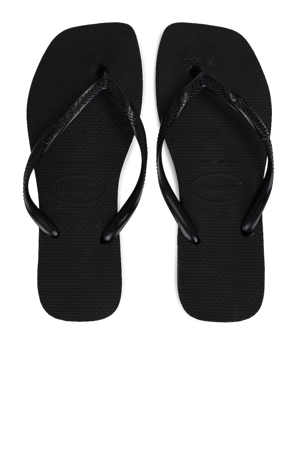 slim square sandal