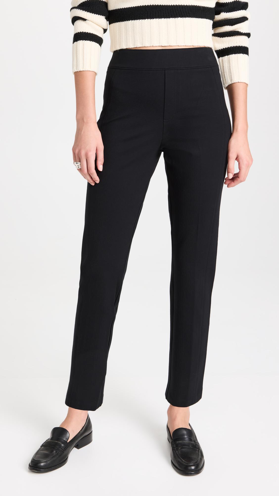 slim straight pants