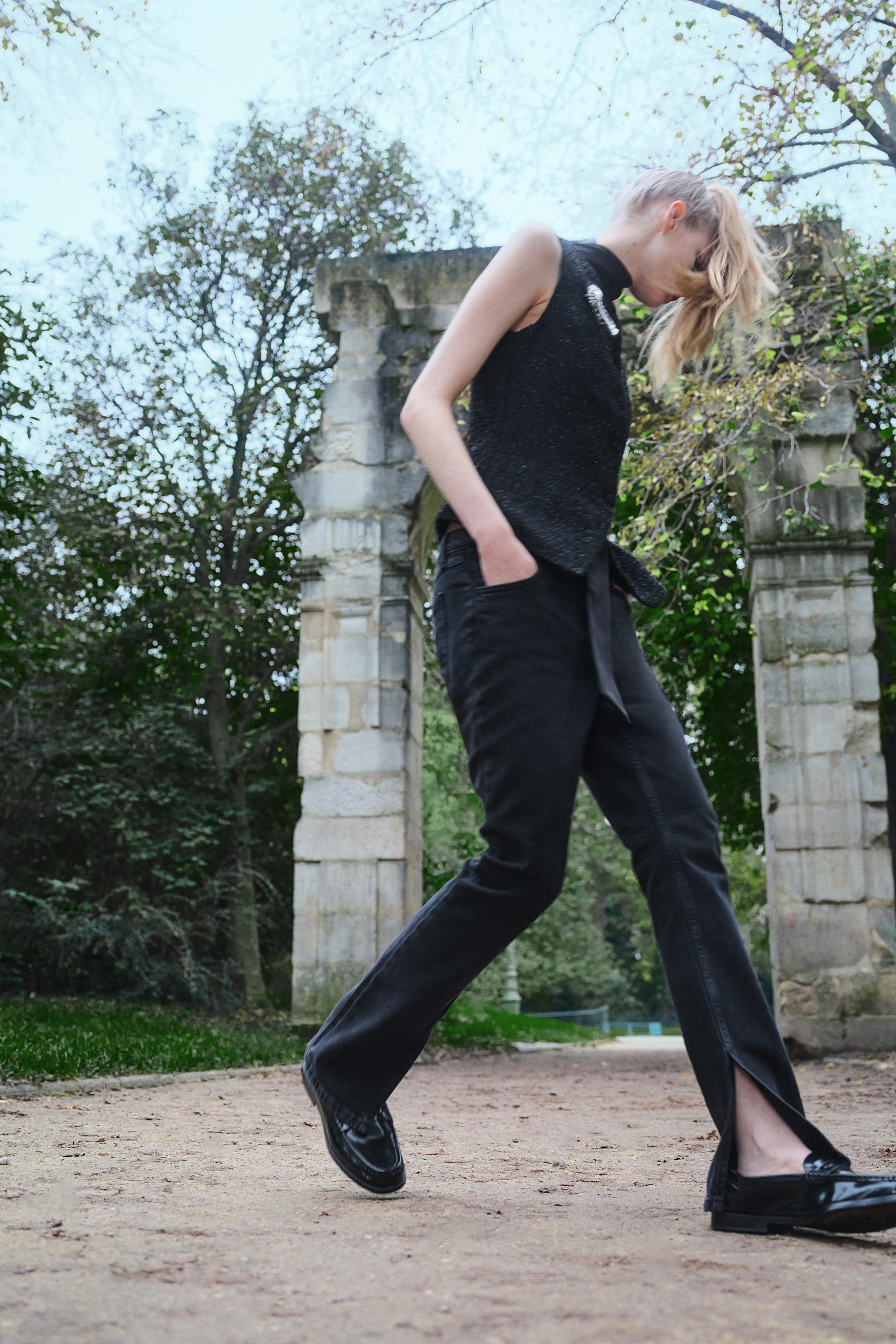 slim straight regular jeans