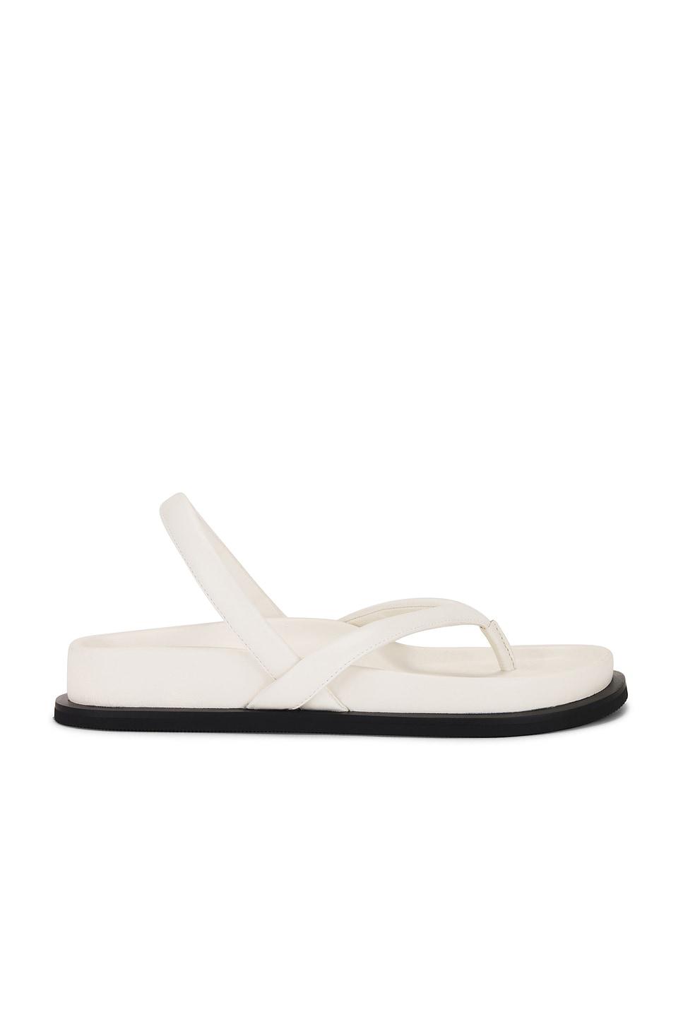 sling back thong sandal