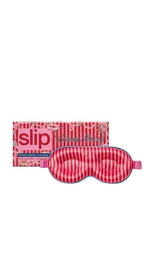slip contour sleep mask in welcome aboard.