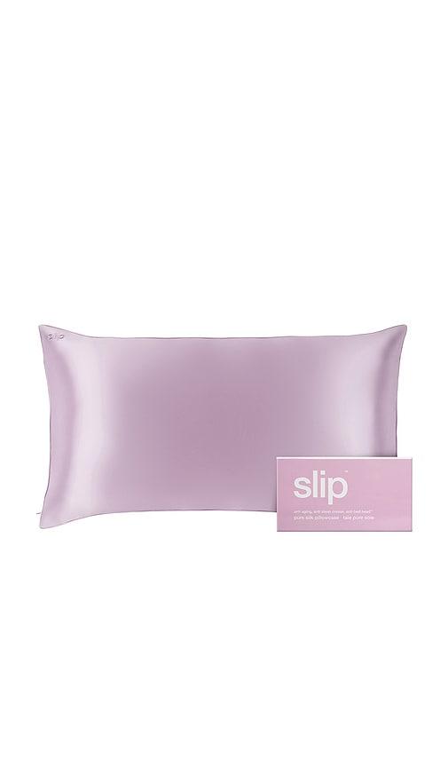 slip king pillowcase in wildflower.