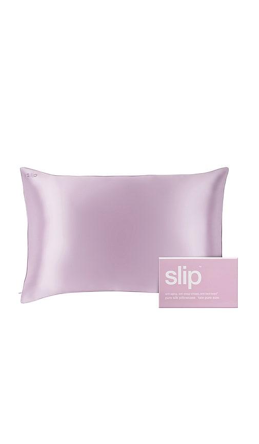 slip queen pillowcase in wildflower.