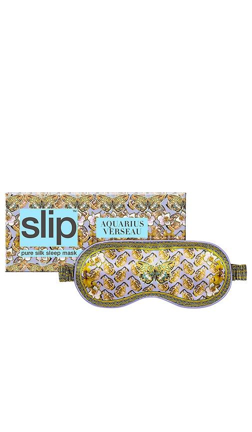 slip sleep mask in zodiac aquarius.