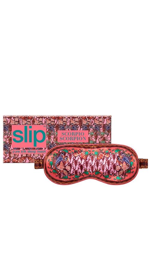 slip sleep mask in zodiac scorpio.