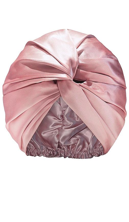 slip the turban in pink.