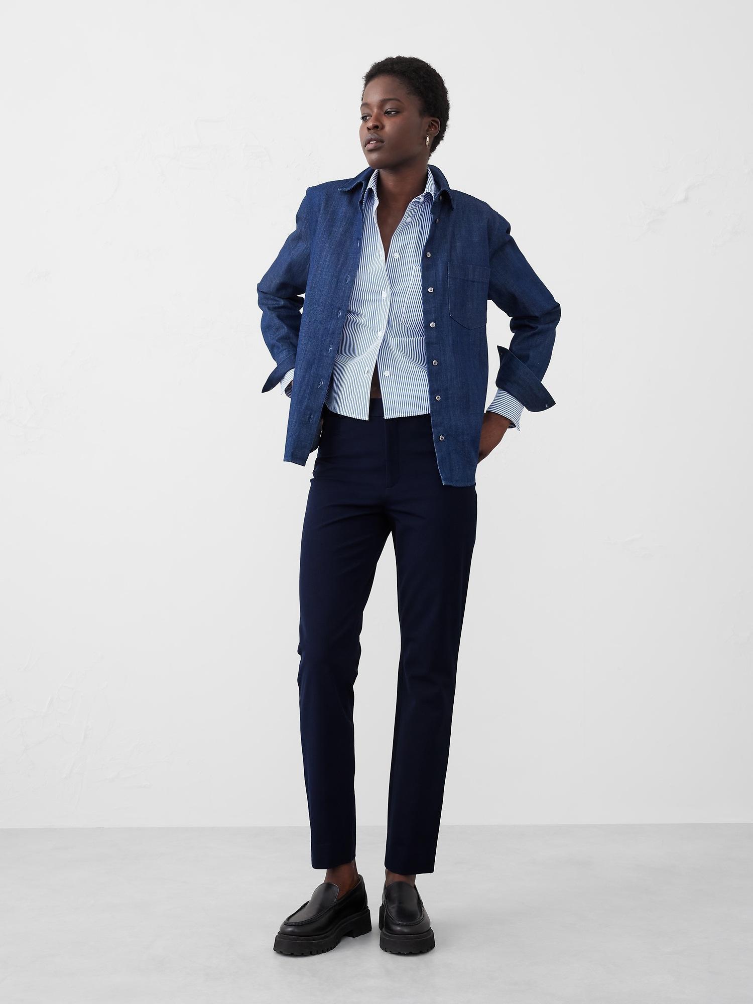 sloan high-rise full-length pant