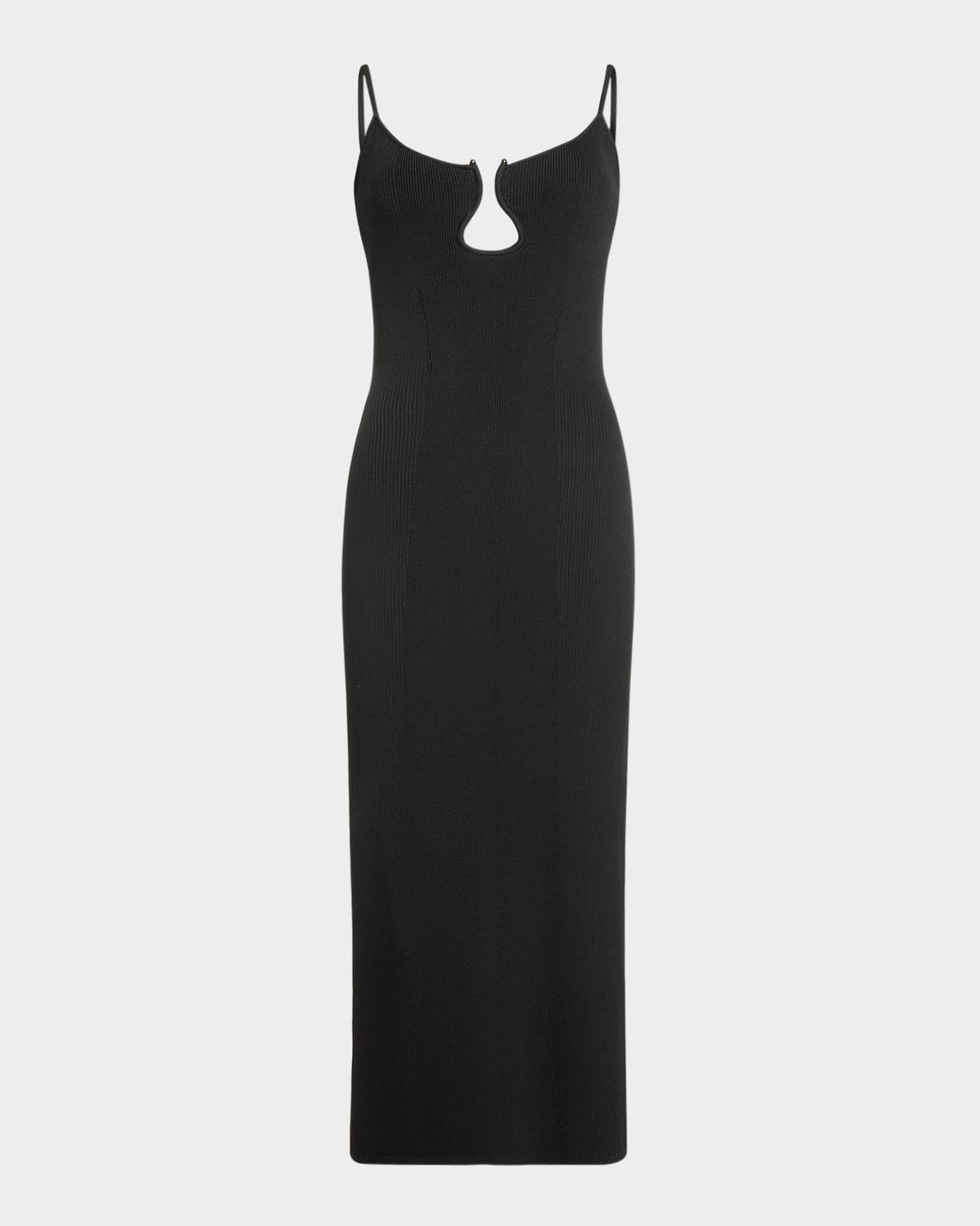 sloan knit midi dress