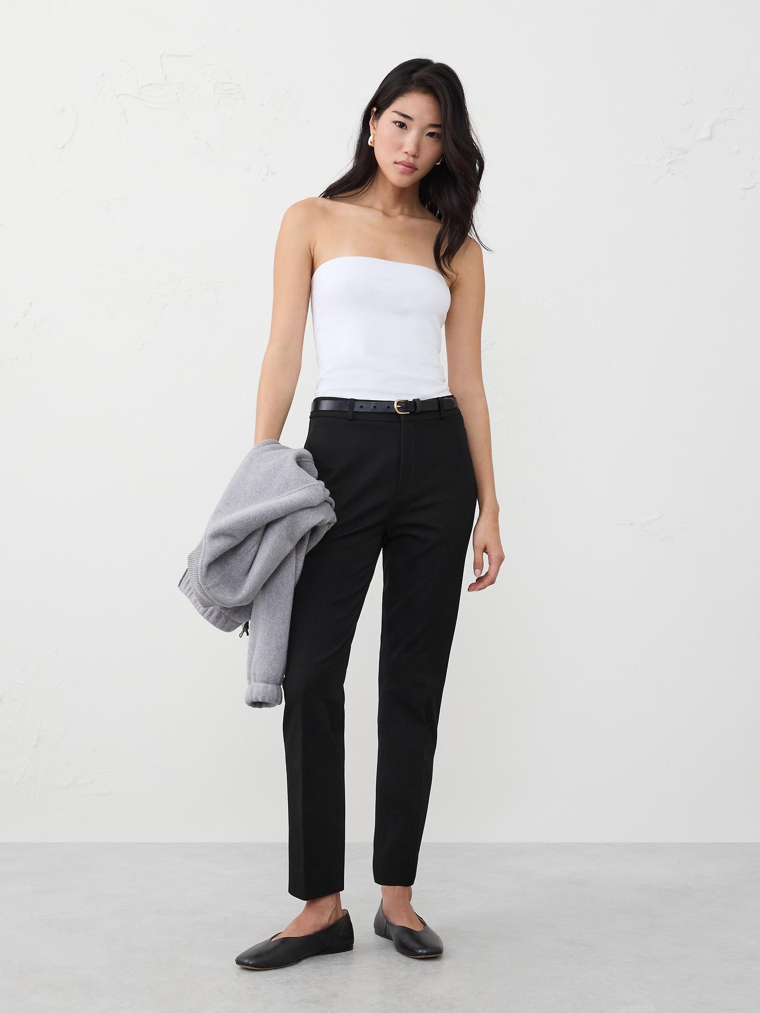 sloan slim high-rise ankle pant