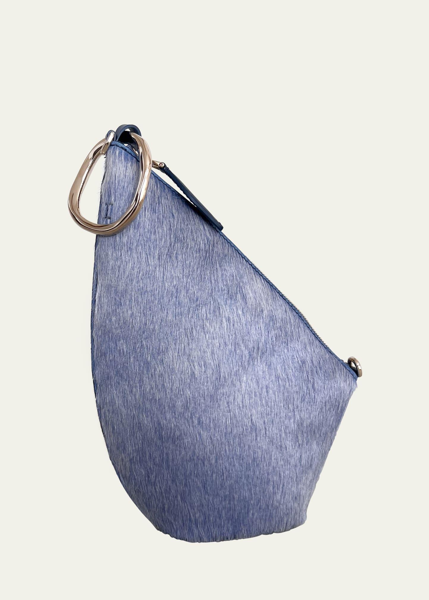 slope leather crossbody bag