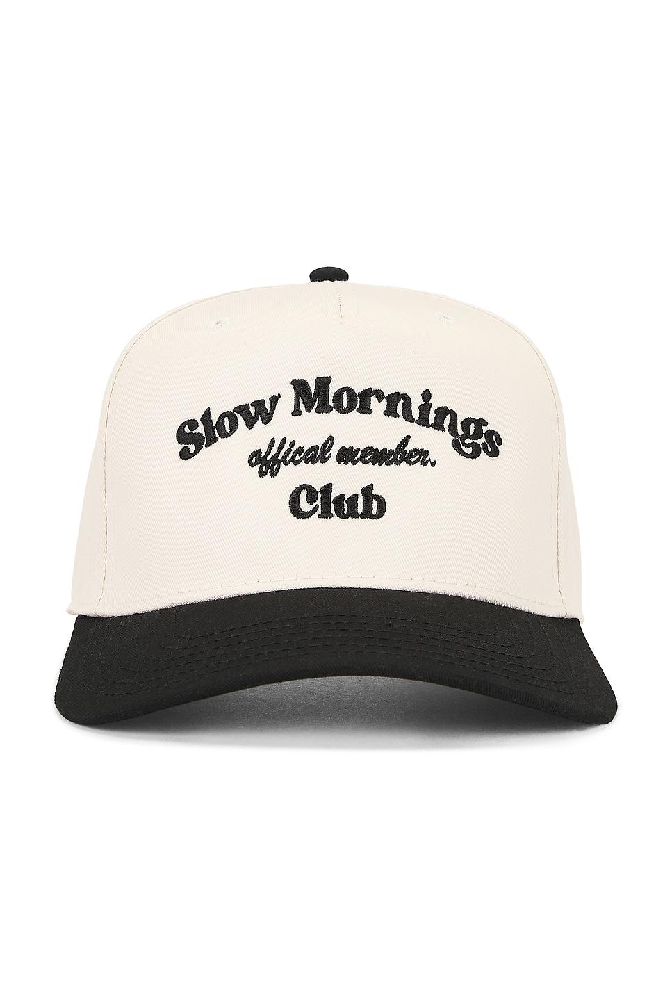 slow mornings club hat