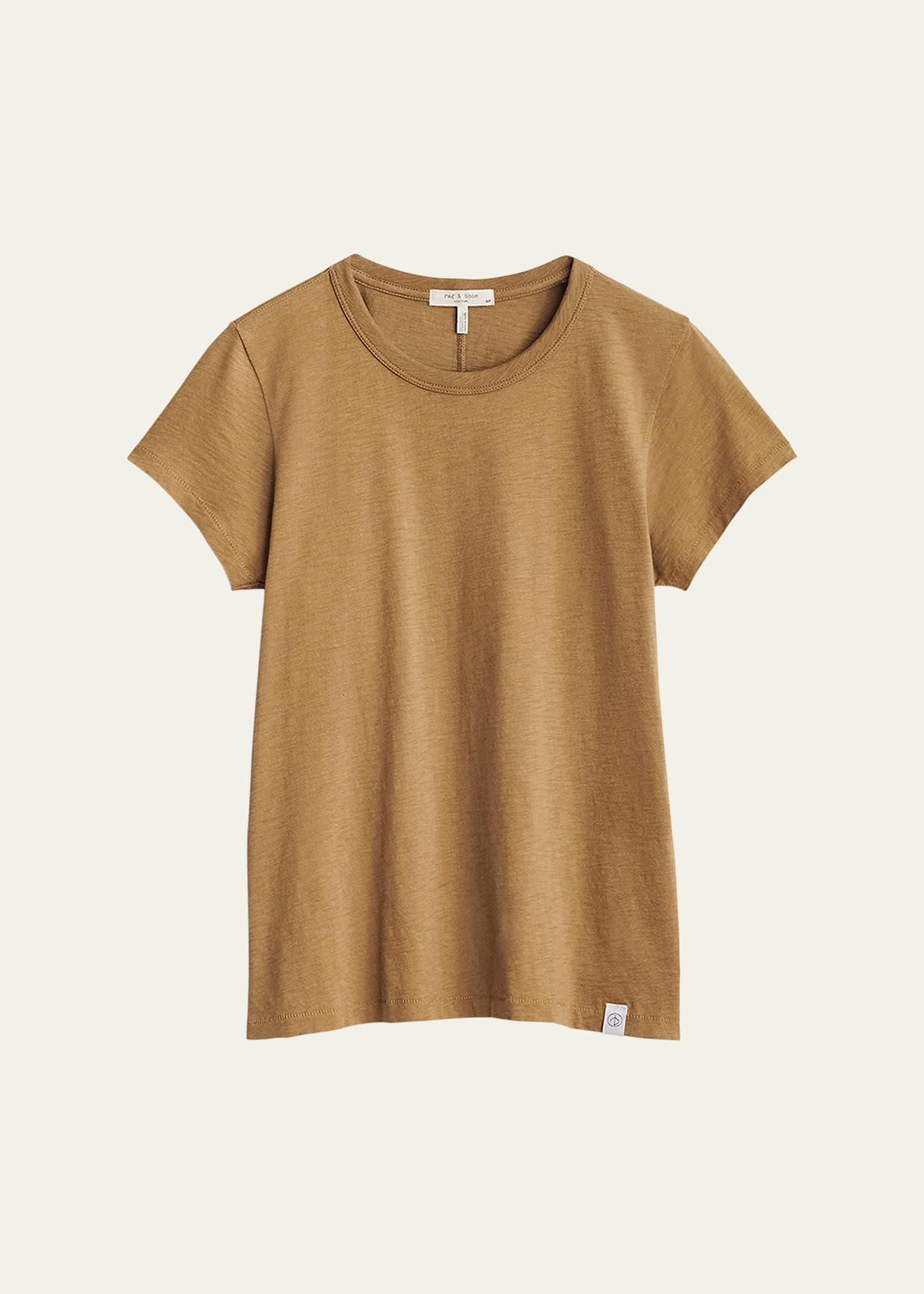 slub crewneck tee