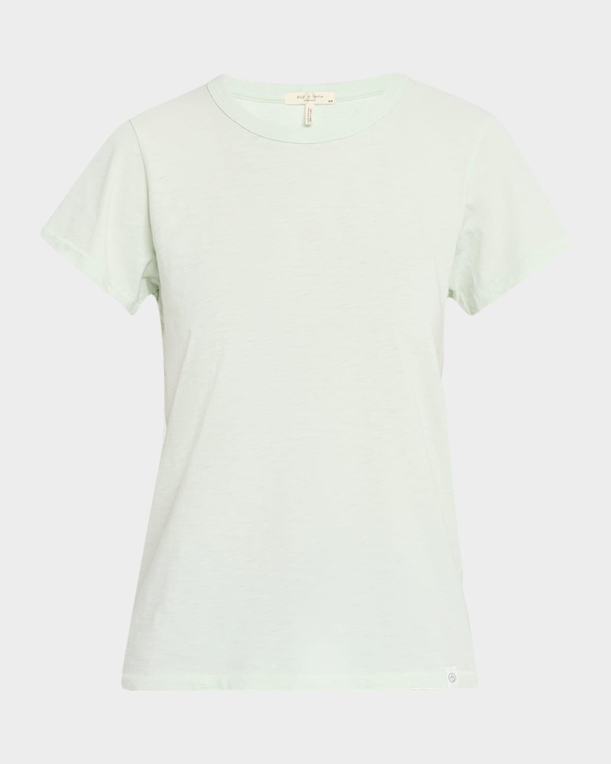 slub crewneck tee