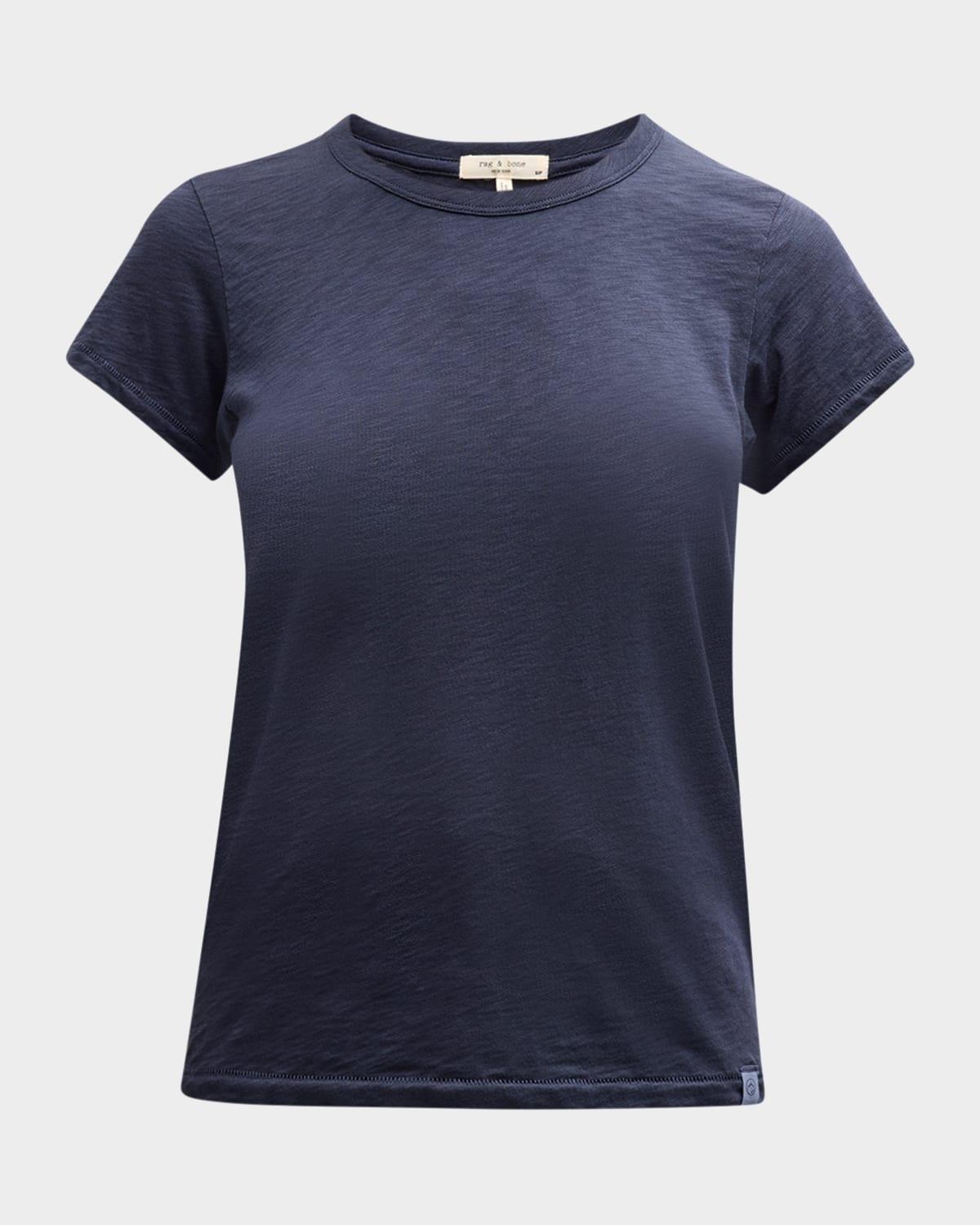 slub crewneck tee